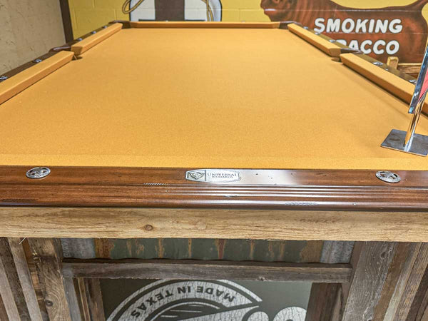 Texas Brooks Pool Table Display Dallas "As Is"