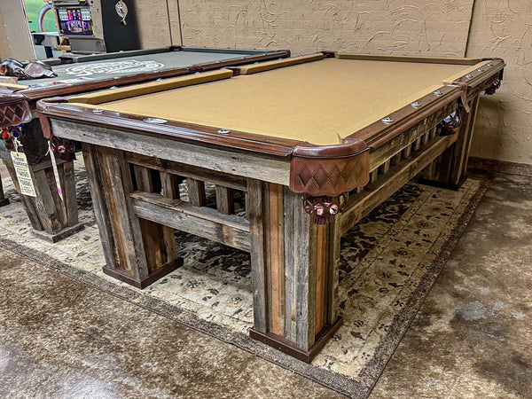Texas Lucy Pool Table Display Dallas "As Is"