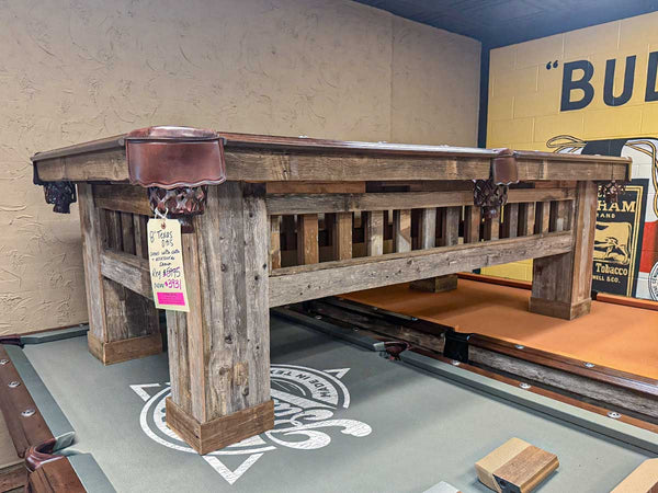 Texas Otis Pool Table Display Dallas "As Is"