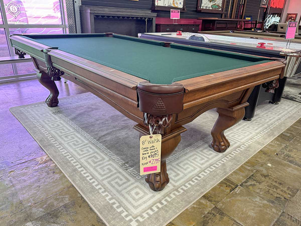 Walsh Pool Table Display Outlet "As Is"