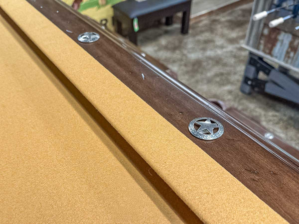 Texas Willow Pool Table Display Dallas "As Is"