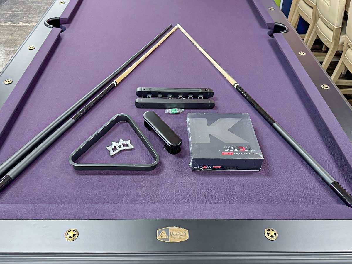 Baker Pool Table Display Outlet "As Is"