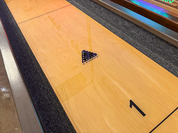 Classic Shuffleboard Table Display Dallas "As Is"