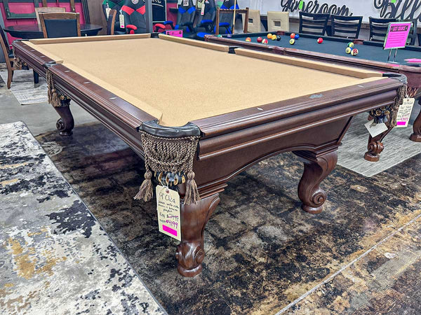 Clea Pool Table Display Dallas "As Is"