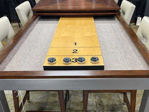 Joey Shuffleboard Table Dining Package Display Frisco "As Is"