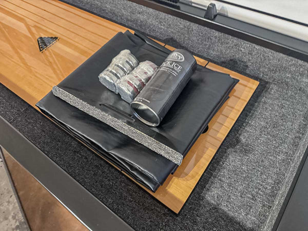 Sofia Shuffleboard Table Display Dallas "As Is"