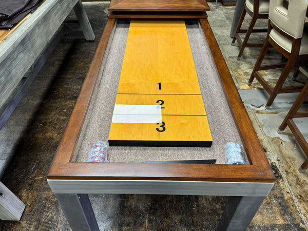 Uma Shuffleboard Table Display Outlet "As Is"