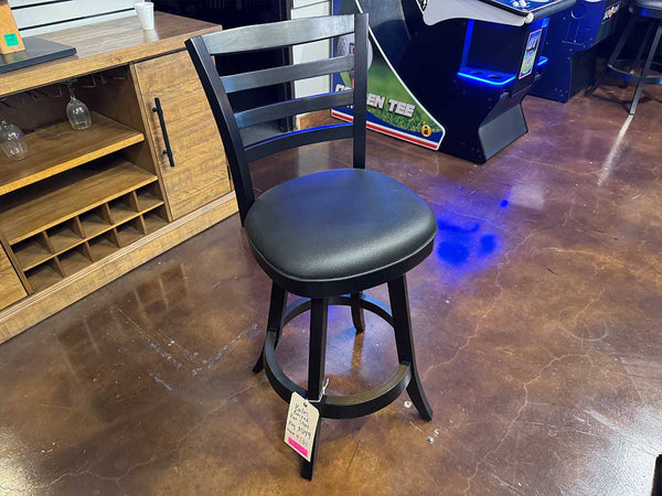 Bates Backed Bar Stool Display Dallas "As Is"