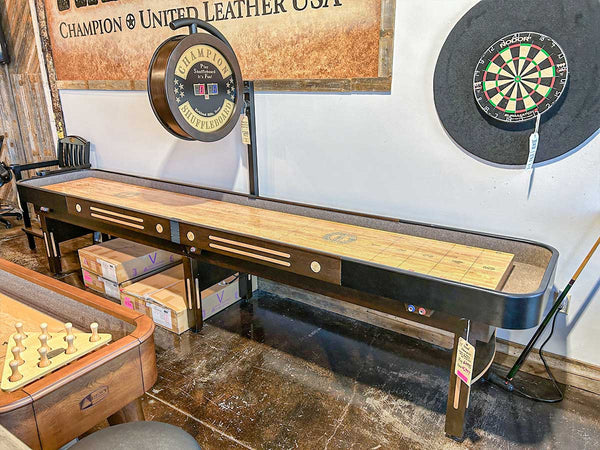 Grand Champion Shuffleboard Table Display Outlet "As Is"