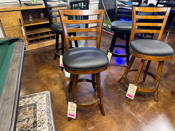 Cicely Backed Bar Stool Display Dallas "As Is"