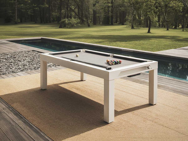 Classic Outdoor Pool Table + Dining Top