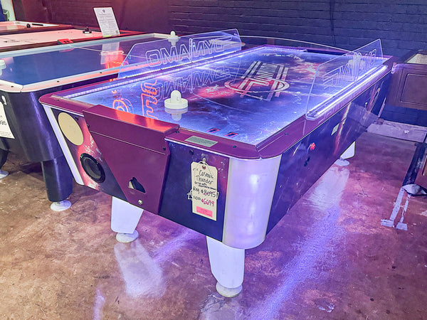 Cosmic Thunder Air Hockey Table Display Dallas