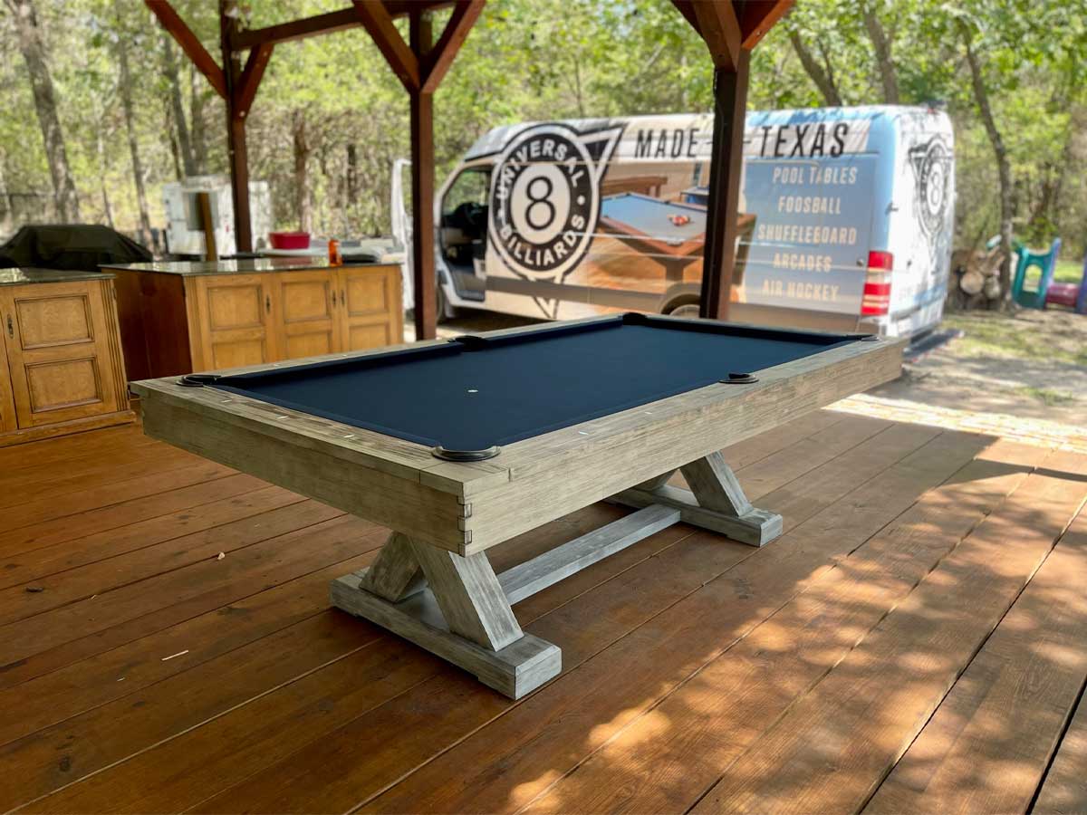 Cumberland Outdoor Pool Table – Universal Billiards
