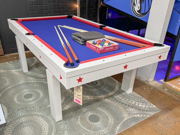 American South Beach Pool Table Display Dallas "As Is"