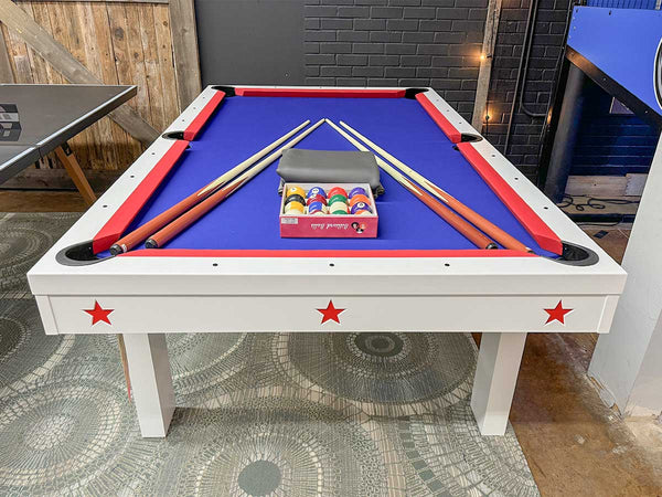 American South Beach Pool Table Display Dallas "As Is"