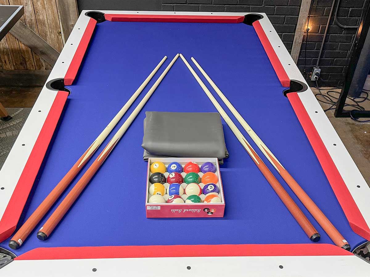 American South Beach Pool Table Display Dallas "As Is"