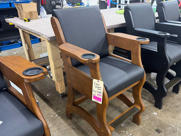 Eden Spectator Chair Display Dallas "As Is"
