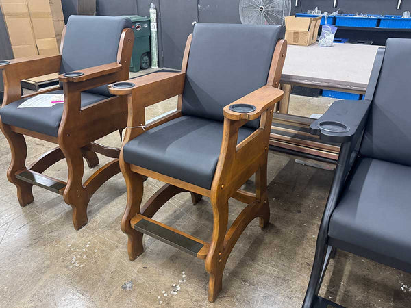 Eden Spectator Chair Display Dallas "As Is"
