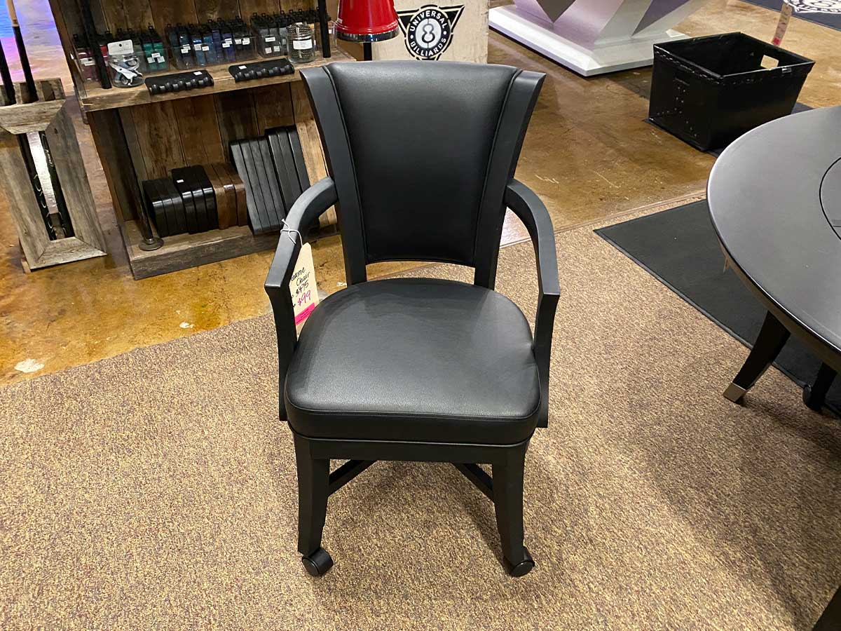 Ellie Game Chair Display Dallas "As Is" Universal Billiards