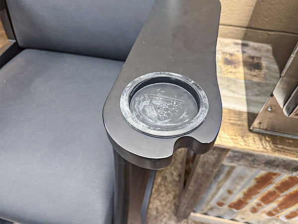Ellis Spectator Chair Display Dallas "As Is"