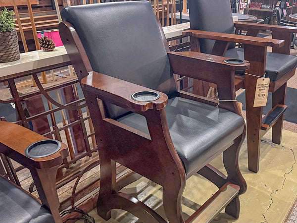 Emilio Spectator Chair Display Dallas "As Is"