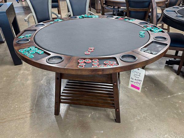 Emory 2-in-1 Game Table Display Frisco "As Is"