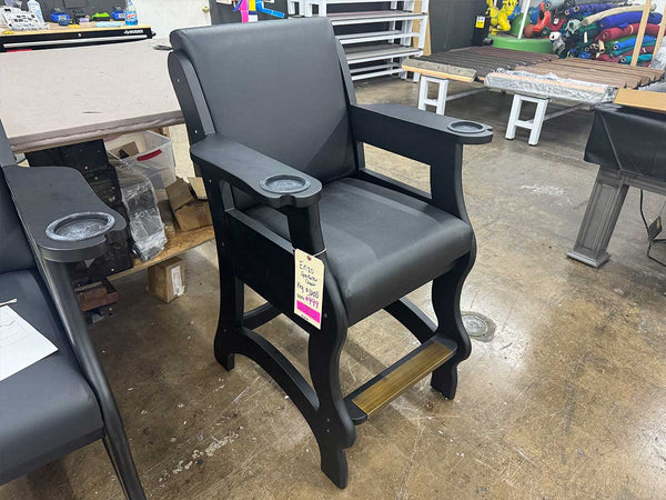 Enzo Spectator Chair Display Dallas "As Is"