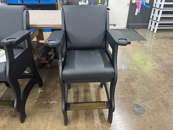 Enzo Spectator Chair Display Dallas "As Is"