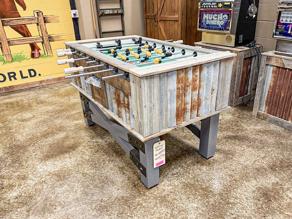 Hoffman Texas Foosball Display Dallas "As Is"