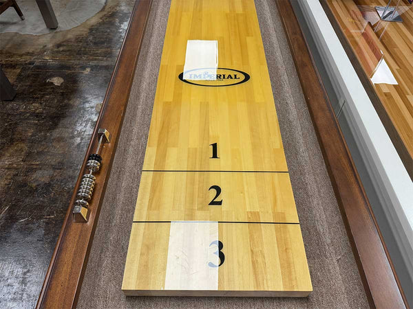 Carol Shuffleboard Table Display Outlet "As Is"