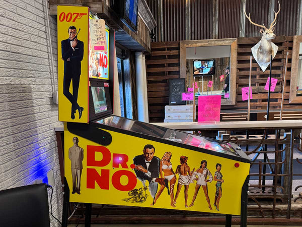 James Bond Pinball Display Dallas "As Is"