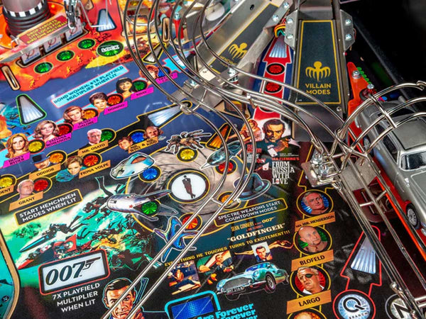 James Bond Pinball Display Dallas "As Is"