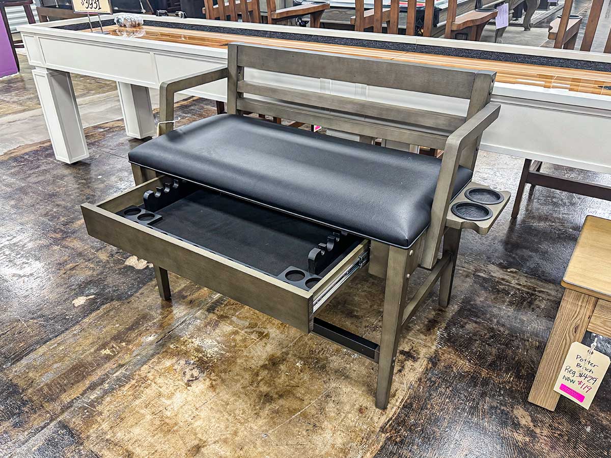Kelli Spectator Bench Display Dallas 