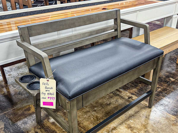 Kelli Spectator Bench Display Dallas "As Is"