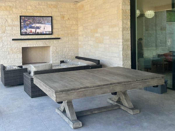 Legacy Outdoor Pool Table Dining Top