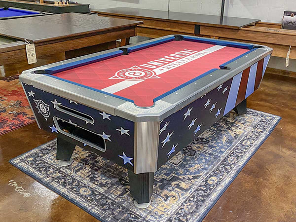 Liberty Custom Pool Table Display Dallas "As Is"