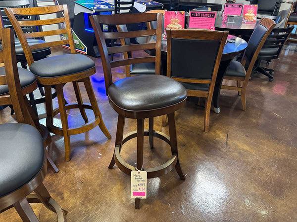 Mary Backed Bar Stool Display Dallas "As Is"