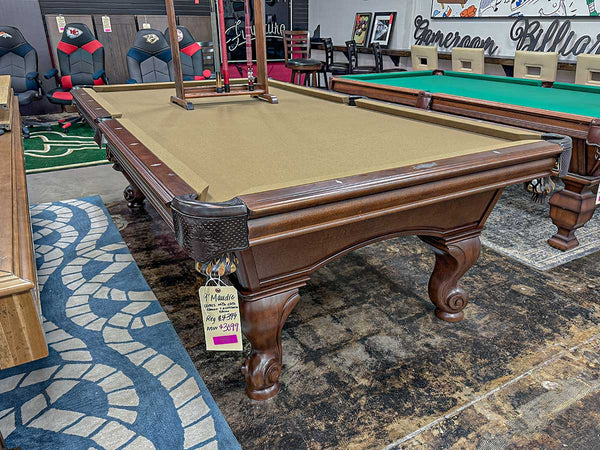 Maudie Pool Table Display Outlet "As Is"