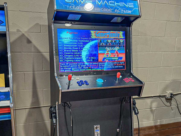 Nicolaus Upright Arcade Display Dallas "As Is"