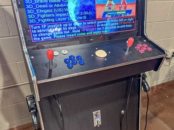 Nicolaus Upright Arcade Display Dallas "As Is"