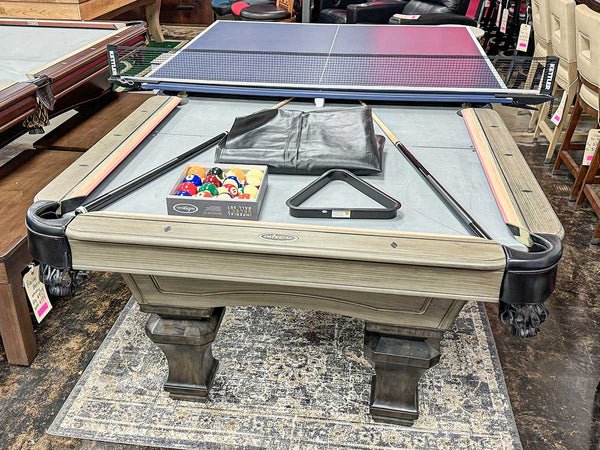 Niles Pool Table + Ping Pong Top Display Outlet "As Is"