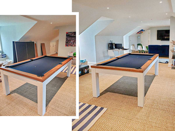 Penelope II Pool Table + Dining Top