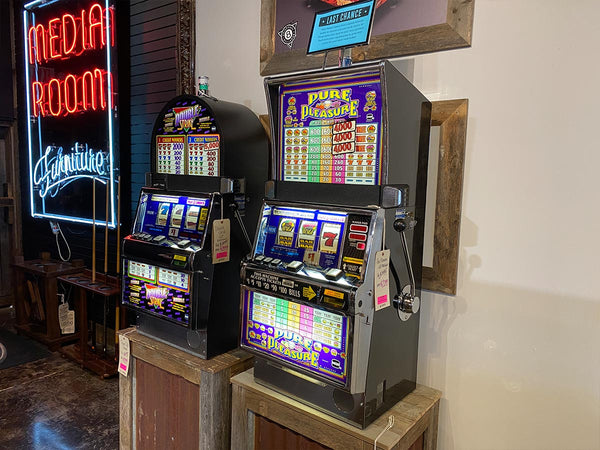 Pure Pleasure Slot Machine Display Dallas "As Is"