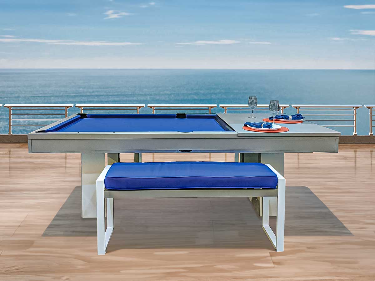 Outdoor Pool Table Dining Top – Universal Billiards