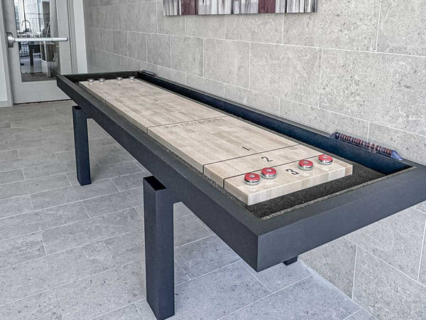 South Beach Outdoor Shuffleboard Table