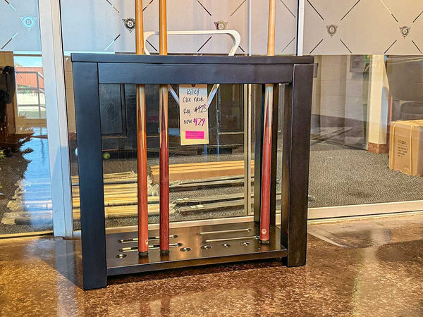Riley Cue Rack Display Dallas "As Is"