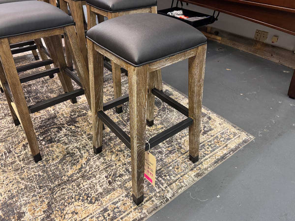 Louis Backless Bar Stool Display Dallas "As Is"