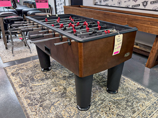 Sadie Foosball Display Dallas "As Is"