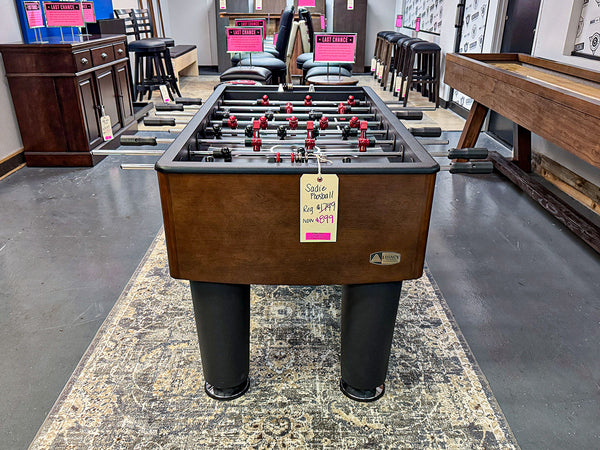 Sadie Foosball Display Dallas "As Is"