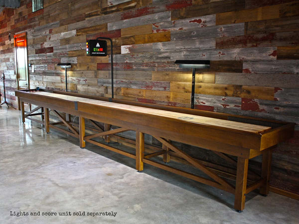 Sheffield Wood Shuffleboard Table